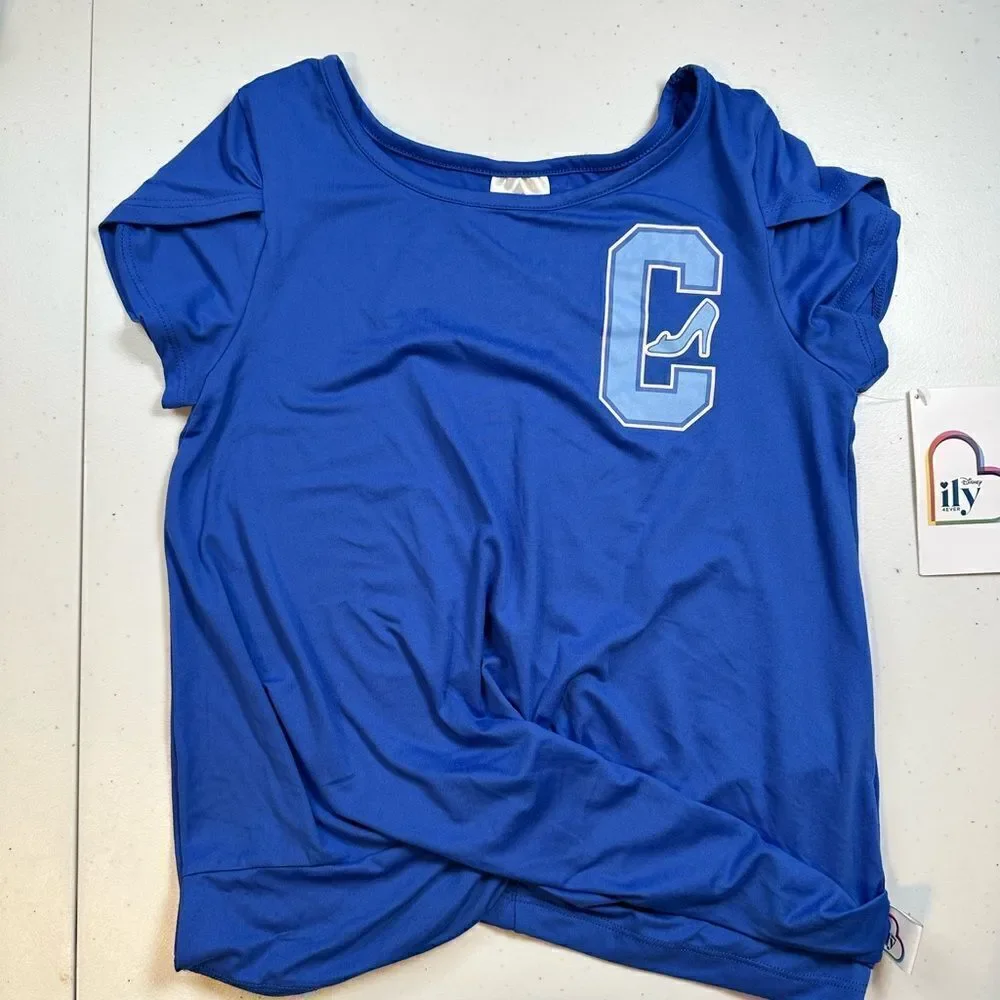 NWT Disney Calvin Klein Youth Girls Graphic Short Sleeve Tee Shirts - Size M/10